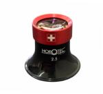Horotec Лупа с очила Horotec MSA00.025-2.5 черна пластмаса с алуминиев винт x5