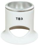 Bergeon Лупа Bergeon 2611-TB-3, бяла, бинокулярна, с вентилационен отвор, увеличение 3.3x