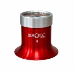 Horotec Лупа за очила Horotec MSA 00.031-4 с червен анодизиран алуминий x2.5
