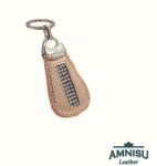 Amnisu Rosegold csepp alakú swarovski köves bőr kulcstartó H2014