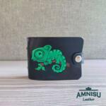 Amnisu Kaméleonos bőr igazolványtartó 2