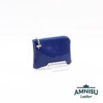 Amnisu Sötétkék lakk egy cipzáras kulcstartó A6009