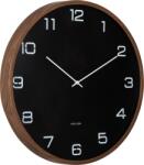 Karlsson Ceas de perete Delicado, 50, 8 cm, negru (KA6088BK)