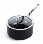 GreenPan Rondel cu capac GreenPan Barcelona Pro 20cm 3, 1L, aluminiu, negru, antiaderent (CC005332-001)