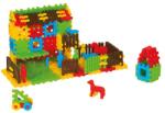 Marioinex Marioinex, Waffle, Casa si gradina, set de constructie, 120 piese