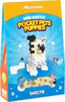 Marioinex Marioinex, Mini Waffle, Pocket Pets Puppies, Caine ciobanesc de Shetland, set de constructie, 49 piese