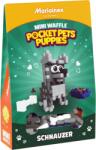 Marioinex Marioinex, Mini Waffle, Pocket Pets Puppies, Schnauzer, set de constructie, 49 piese