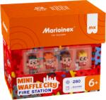 Marioinex Marioinex, Mini Waffle, City, Statia de pompieri, set de constructie, 280 piese