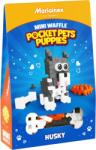 Marioinex Marioinex, Mini Waffle, Pocket Pets Puppies, Husky, set de constructie, 44 piese