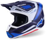 Alpinestars s - M7 rise kék/fehér bukósisak (01109069)