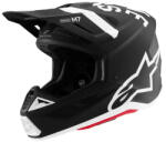 Alpinestars s - M7 dasher fekete/fehér bukósisak (01109099)