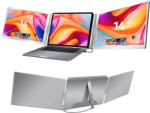 EXTRALINK Smart Life 14" két képernyős monitor laptopokhoz, 12"-tól 17, 3"-ig, S688