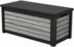 Keter DECO 630L Műanyag kerti láda, 155 x72 x 69, 5 cm, szürke (17213823) 263822 (263822)