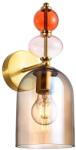 Light Prestige Aplica de perete TROPEA 1xE27/15W/230V auriu/bej fumuriu (LP0007)