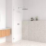 AREZZO design design CLEAR walk-in zuhanyfal, átlátszó 900x2000 Szálcsiszolt arany (AR-AS190200+AR-ASPRBG)