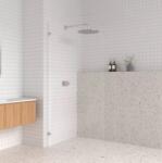 AREZZO design design CLEAR walk-in zuhanyfal, átlátszó 1000x2000 szálcsiszolt nikkel (AR-AS1100200+AR-ASPRBN)