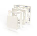 Shelly comutator de perete shelly blu wall switch 4 + rama gira merten (3800235266922)