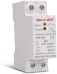 Sinotimer Releu siguranta digitala de protectie tensiune 63A, 230V, recuperare automata, SVP-911-63A (SVP-911-63A)