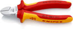 KNIPEX șfic Tăietor Lateral Precizie, 160mm, Siguranță 1000V, HRC 61 Tăișuri călite suplimentar prin inducție (70 06 160 SB) Cleste