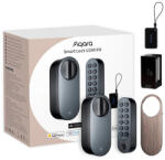 Aqara incuietoare yala inteligenta aqara u200 kit, neagra, apple homekit (EL-D02D)