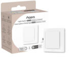 Aqara intrerupator inteligent aqara light switch h2 eu (2 butoane, 1 canal) (ws-k07d) , zigbee si thread (WS-K07D)