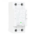 ZUBR Releu multifuncțional ZUBR MF2-50, Protectie tensiune, curent și putere 1-50 Amperi (MF2-50-RED)