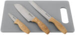 Outwell Caldas Knife Set vágódeszka és kés barna