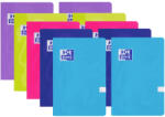 OXFORD Set 10 caiete Oxford A5, 48 file, hartie Optik 90 g/mp, matematica, Motiv campus (400192291-10BUC)