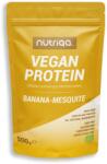 NUTRIQA Bio vegán banán-mesquite protein shake por 500 g 100942 (100942)