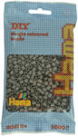 Hama Margele de calcat Hama midi gri cenusiu 1000 buc in pungulita (Ha207-117)