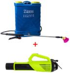  16L akkumulátoros locsolószivattyú csomag plusz hordozható elektromos permetező atomizáló