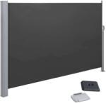 SONGMICS Erkélyárnyékoló - Kihúzható - Sötétszürke - 180x300cm (GSA180TG)