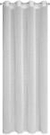 Eurofirany HANIA dekoratív függöny, fém gyűrűkkel, 140x250, fehér (409614)