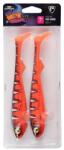 FOX RAGE Super Slick Shad 18cm UV Red Wake x 2 (NSC163)