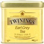 TWININGS Earl Gray fekete tea, Twinings, fémdoboz, 100 g (070177029623)