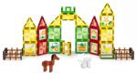  Set de construcție magnetic - Fermă cu pictură 46 buc (SK31SYS-56013)