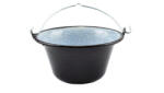 Pro-Tech Fierbător emailat 0, 8L 16cm negru Pro-Tech CHEF 50662 (50662) Ceaun