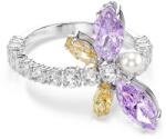 Swarovski inel pentru femei, din metal cu cristal swarovski Ariana Grande x Swarovski PPY2-AKD0I6_SLV (5737368)