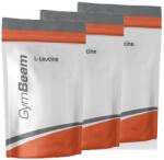 GymBeam - L-leucin Por - ízesítetlen - 3 X 500 G