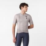 Castelli Tricou Castelli DRITTONE LOGO, gri pământiu/albastru belgian (3XL)
