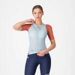 Castelli Tricou damă Castelli CORRETTO W, albastru iarnă/roșu aprins (L)