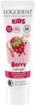LOGONA bio happy kids fluoridmentes gyermek foggél eper kivonattal 75 ml