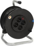 Bachmann 392.180 Kábeldob 25.00 m Fekete Védőérintkezős dugó (392.180)