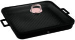 Berlinger Haus Grill serpenyő fedővel 34 cm négyszögletes márvány bevonat Black Rose Collection BH/7789 (BH/7789)