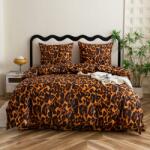  Ágyneműhuzat 160x200 2 párnahuzat 70x80 Párduc kétszemélyes ágyneműhuzat garnitúra (160 FBC 3/CM86)