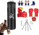  Felnőtt Boksz Zsák 120cm Függőzsák Ingyenes Kiegészítő Készlet (Punching Bag + Complimentary Kit)