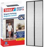 tesa Mágneses szúnyogháló Tesa Ajtóháló mágnesekkel 100 x 220 cm Fekete (55394-00000-00)