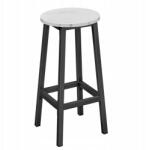 Oskar Bárszék márvány lábak fekete (5903332093502)