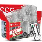 Led Light Függöny 3x3M Ablakra Led Fényfüzér X300 Karácsonyi Karácsonyfa Füzér (2274)