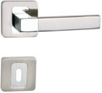 Maestro BASIC Florida króm-szatén nikkel négyzetrozettás